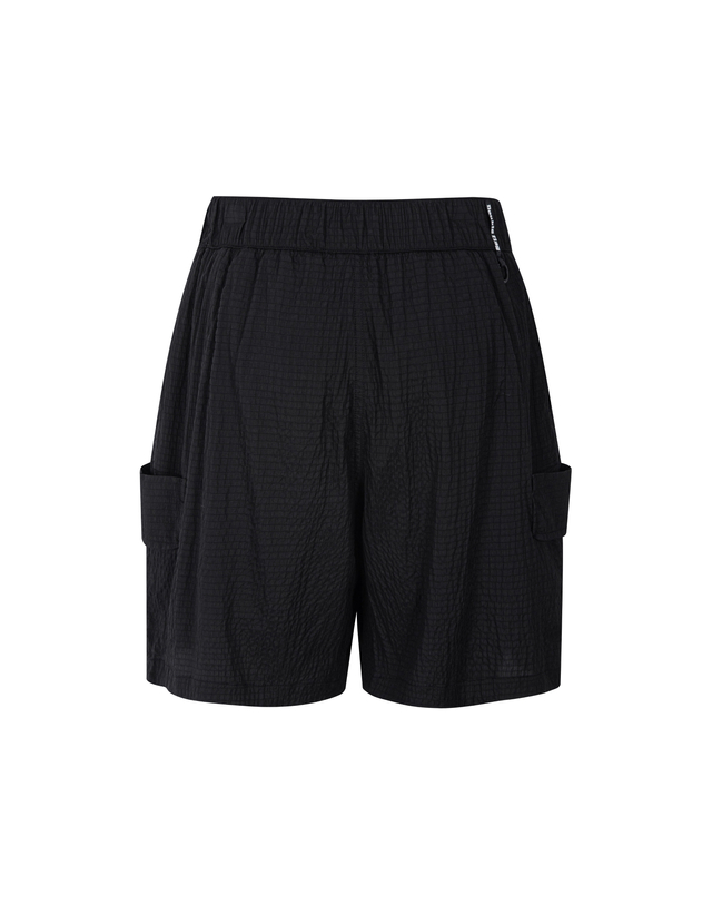 더블플래그 남성 [AIR GRID] Men Pro-Fit Oversized Pants (Black) 블랙 착용컷