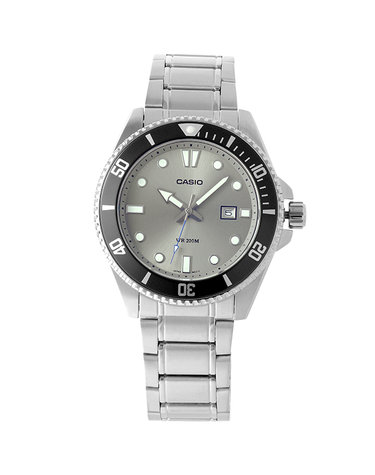 타임플래닛 CASIO MDV-107D-8A 카시오 흑새치 다이버 시계