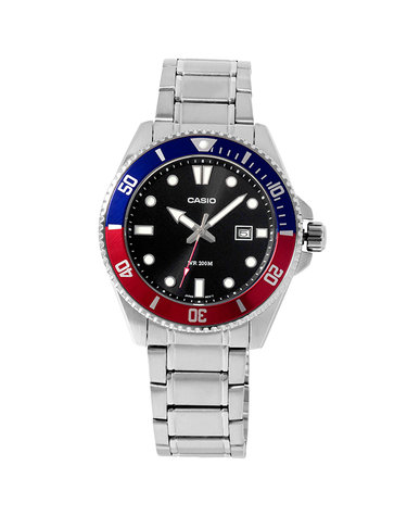 타임플래닛 CASIO MDV-107D-1A3 카시오 흑새치 다이버 시계