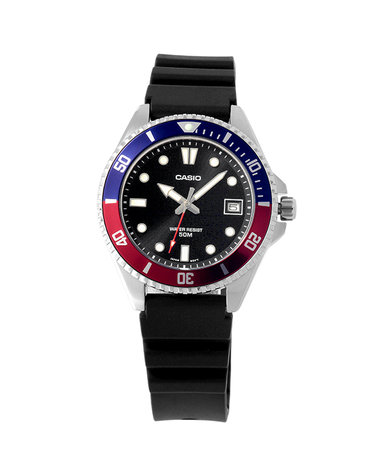 타임플래닛 CASIO MDV-10-1A2 미니 흑새치 다이버 시계