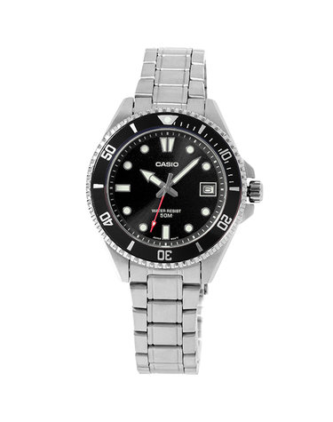 타임플래닛 CASIO MDV-10D-1A1 미니 흑새치 다이버 시계