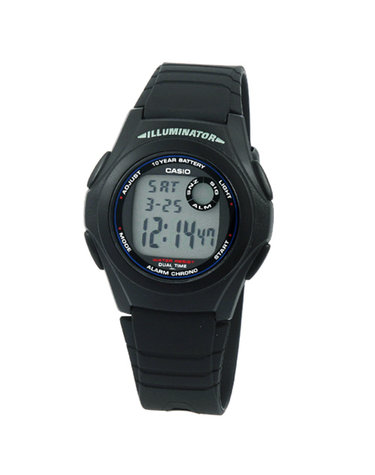 CASIO F-200W-1A 카시오 시계 우레탄밴드