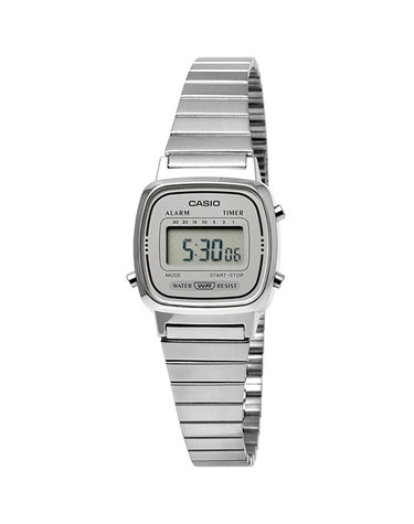 CASIO LA670WA-7D 카시오 시계 메탈밴드