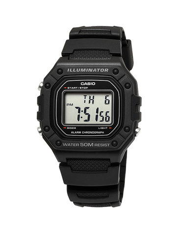 CASIO W-218H-1A 카시오 시계 우레탄밴드