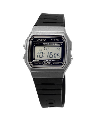 CASIO F-91WM-1B 카시오 시계 우레탄밴드