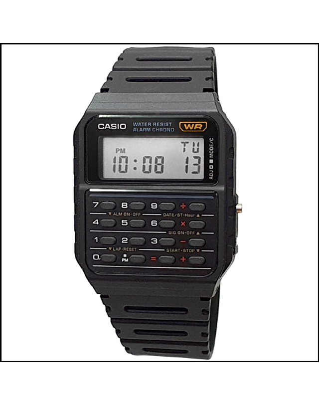 카시오 CASIO CA-53W-1Z 카시오 계산기 시계 착용컷
