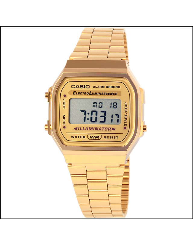 카시오 CASIO A168WG-9W 카시오 시계 메탈밴드 착용컷