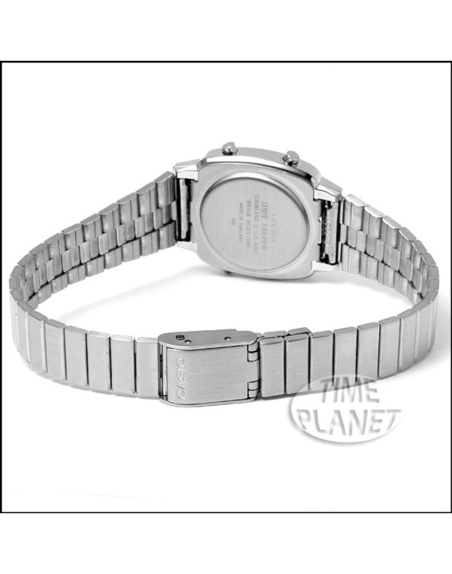 카시오 CASIO LA670WA-7D 카시오 시계 메탈밴드 착용컷
