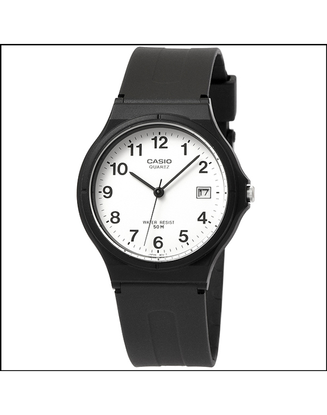 카시오 CASIO MW-59-7B 카시오 시계 우레탄밴드 착용컷