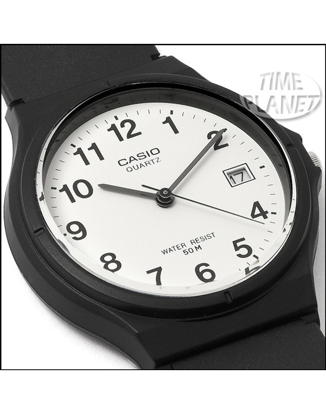 카시오 CASIO MW-59-7B 카시오 시계 우레탄밴드 착용컷