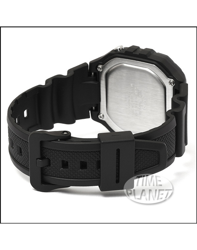 카시오 CASIO W-218H-1A 카시오 시계 우레탄밴드 착용컷