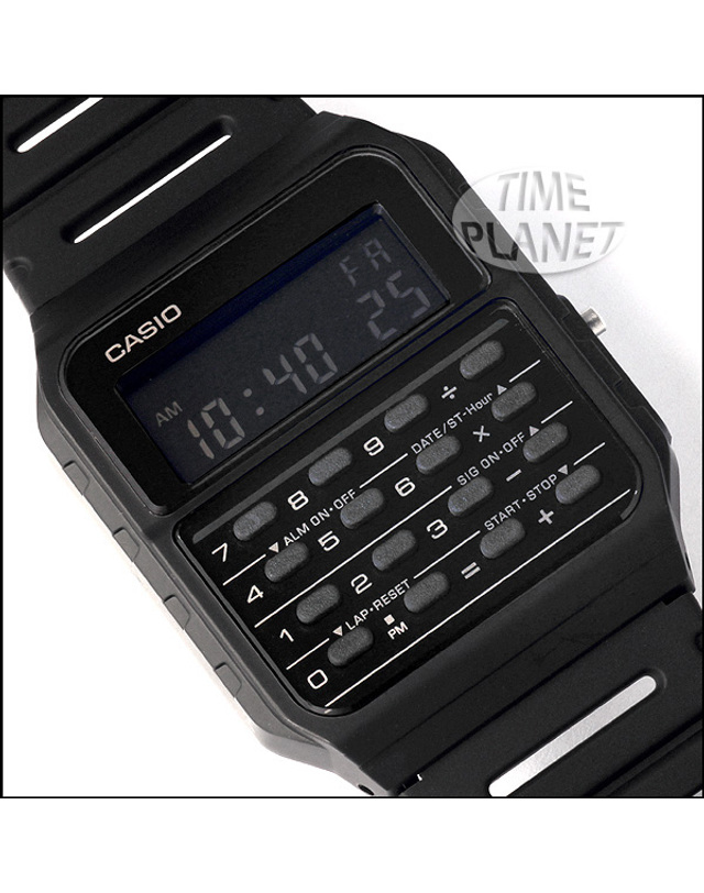 카시오 CASIO CA-53WF-1B 카시오 계산기 시계 착용컷