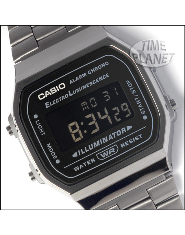 카시오 CASIO A168WGG-1B 카시오 시계 메탈밴드 착용컷