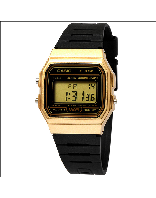 카시오 CASIO F-91WM-9A 카시오 시계 우레탄밴드 착용컷
