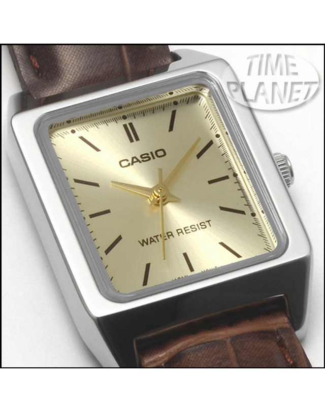 카시오 CASIO LTP-V007L-9E 카시오 시계 가죽밴드 착용컷