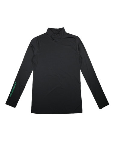UV PROTECT T-SHIRTS UV차단 하이넥 초경량 기능성 이너티셔츠_BLACK