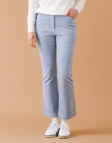 CORDUROY BOOTSCUT 코듀로이 웜기모 부츠컷 골프팬츠_L.BLUE