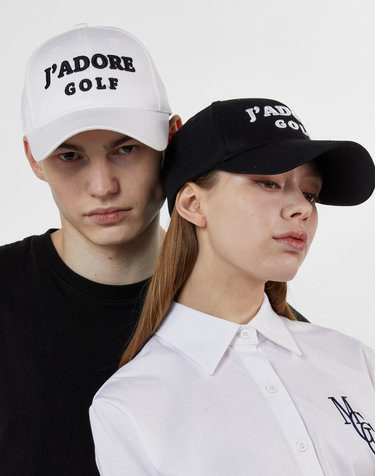 J’adore golf ball-cap 자도르 골프 볼캡 WHITE