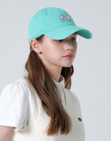 서클 자수 볼캡 MINT