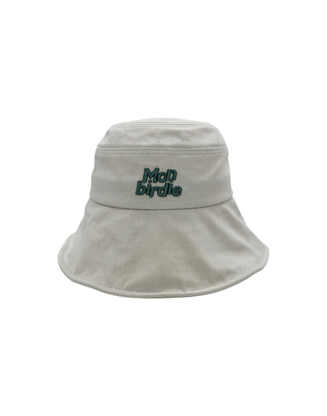 몽버디골프 보넷 스트링 버킷햇 KHAKI 착용컷
