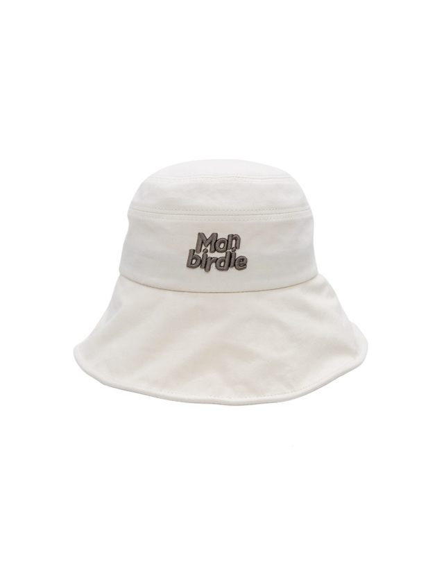 몽버디골프 보넷 스트링 버킷햇 BEIGE 착용컷