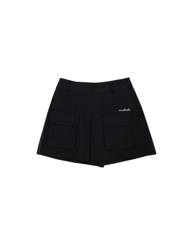 몽버디골프 플랜 포켓 숏츠 BLACK 착용컷