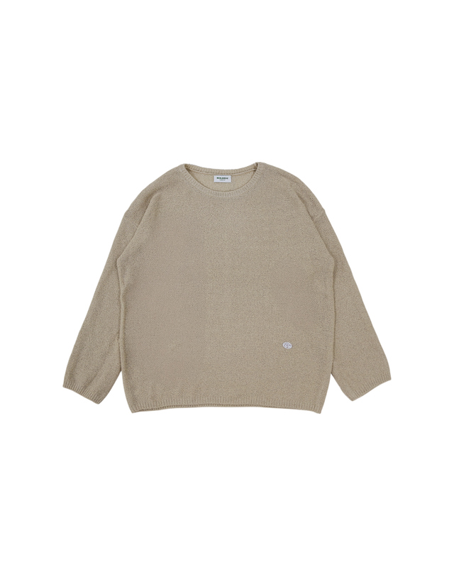 몽버디골프 [몽버디 에센셜] 모니카 커버업 니트 BEIGE 착용컷