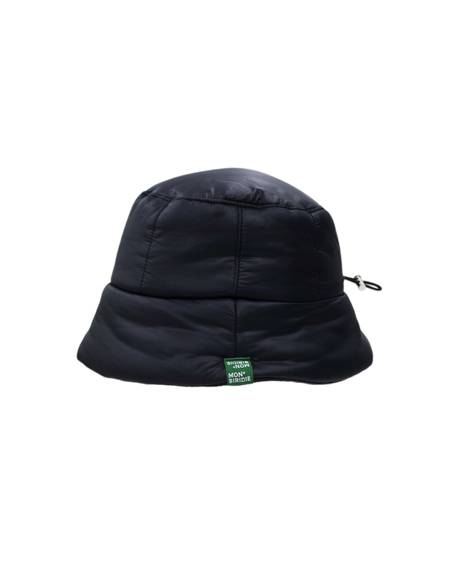 몽버디골프 리타 패딩 버킷햇 BLACK 착용컷