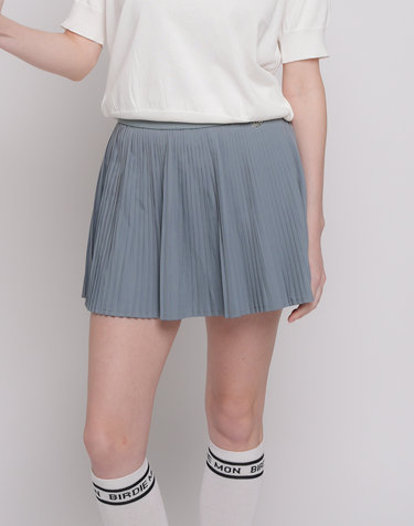 블로썸 스트레치 플리츠 스커트 OLIVE GREEN