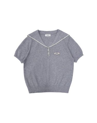 로고 세일러 썸머니트 GREY
