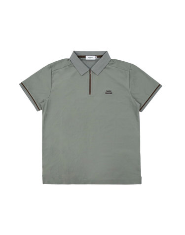 MEN`S 라인 포인트 폴로 숏슬리브 KHAKI GREEN