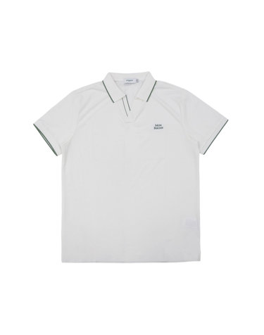 MEN`S 오픈넥 클래식 숏슬리브 WHITE