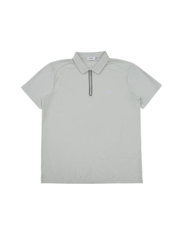 MEN`S 에어리핏 반집업 숏슬리브 POWDER GREEN