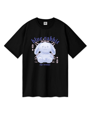 TRIBAL RABBIT 오버핏 반팔티