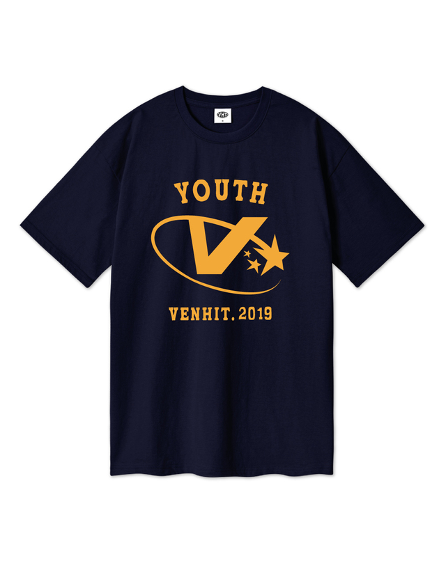 벤힛 YOUTH 오버핏 반팔티 착용컷