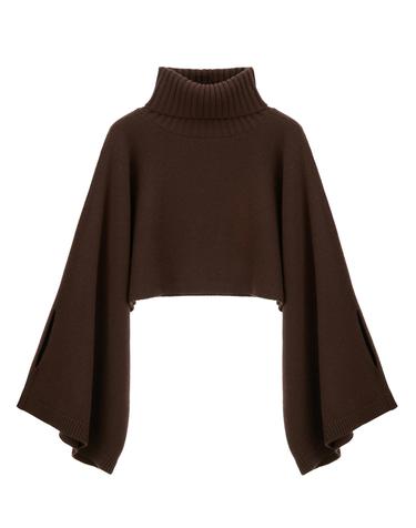 FW 앨리엇 울블렌드 터틀케이프 브라운