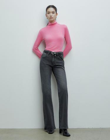 26FW 하이플레어핏 기모 데님 (+7cm) 그레이