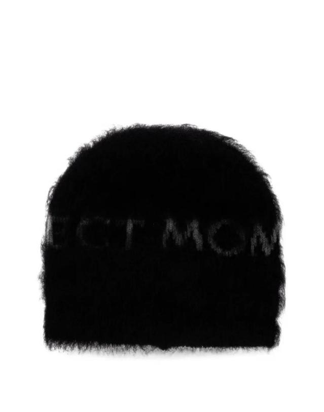 퍼펙트모먼트 [해외직구] 26 FW 퍼펙트모먼트 mohair blend logo beanie U8000309 TP459188120 착용컷