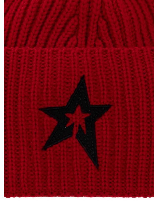 퍼펙트모먼트 [해외직구] 26 FW 퍼펙트모먼트 knitted wool ribbed star beanie U8000311 TP459187983 착용컷