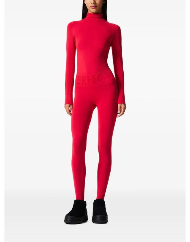 퍼펙트모먼트 [해외직구] 26 FW 퍼펙트모먼트 seamless thermal leggings W3001120 TP459109905 착용컷