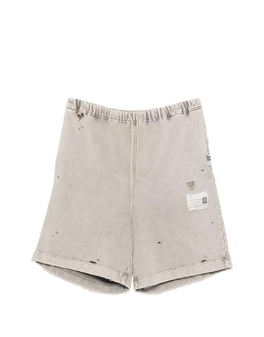 [해외직구] 26 FW 메종미하라야스히로 디스트레스드 드로스트링 쇼츠 A17SP544 TP459270918
