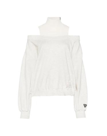 [해외직구] 26 FW 메종미하라야스히로 cold shoulder layered effect sweater B17PO562 TP459298493