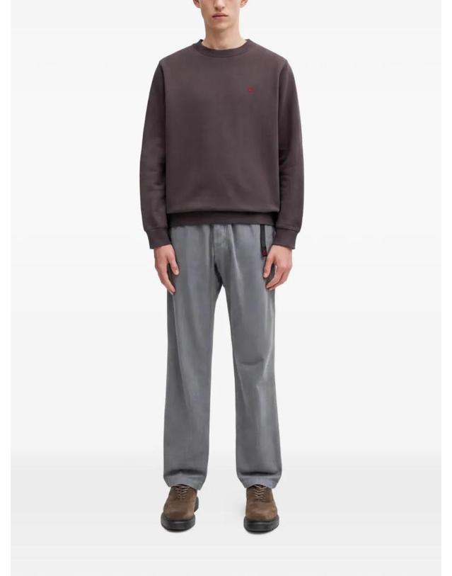 그라미치 [해외직구] 26 FW 그라미치 One Point crew neck sweatshirt G308FT TP455142040 착용컷