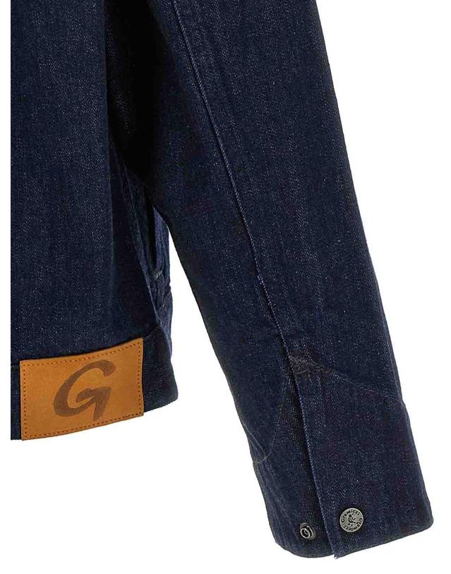 그라미치 [해외직구] 26FW 그라미치 블루 Japanese 데님 트러커 자켓 G6FMJ029RINSEDINDIGO TP582374055 착용컷