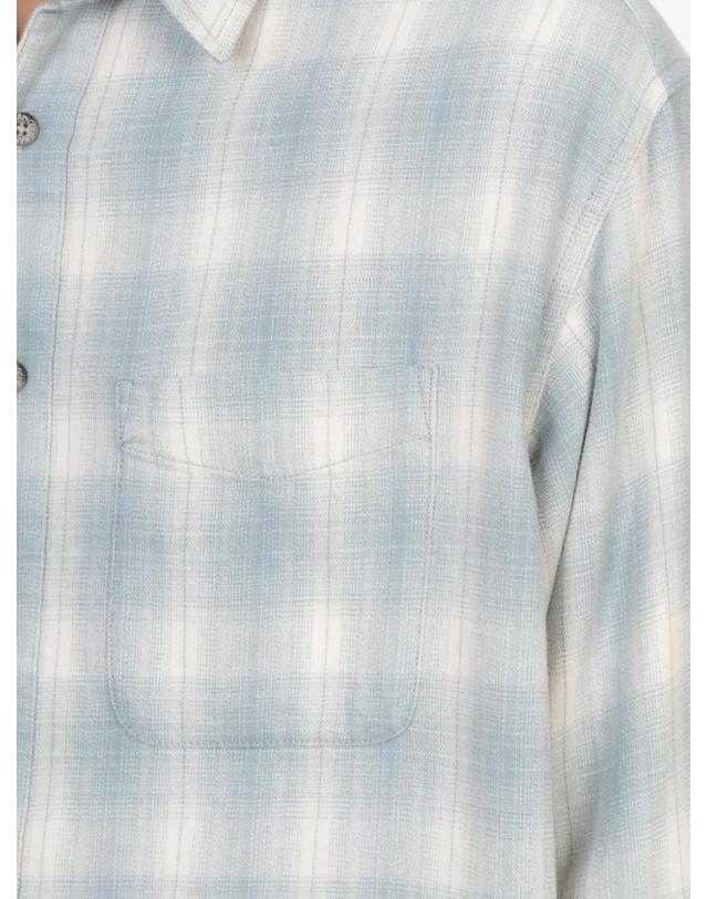 그라미치 [해외직구] 26 FW 그라미치 check flannel shirt jacket G6FMJ031 TP460650704 착용컷
