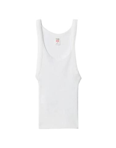 [해외직구] 26 FW RE DONE 하네스 크롭 골지 탱크 탑 R242WCRT TP459203016