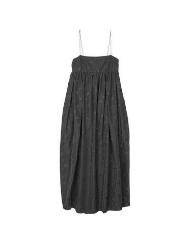 [해외직구] 26 FW 세실리에 반센 빌마 플로럴 자카드 A라인 미디 드레스 CBVILMADRESSDITSYBELLIS TP456321395