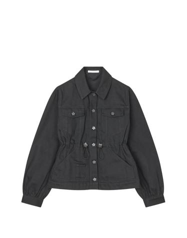 [해외직구] 26 FW 세실리에 반센 칸디다 드로스트링 웨이스트 데님 재킷 CBCANDIDADENIMJACKETDENIM TP456416472
