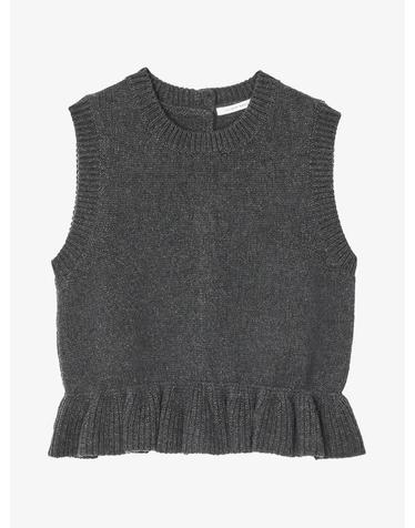[해외직구] 26 FW 세실리에 반센 빌 러플 니트 베스트 CBBILLVESTRECYCLEDCASHMERE TP456575623