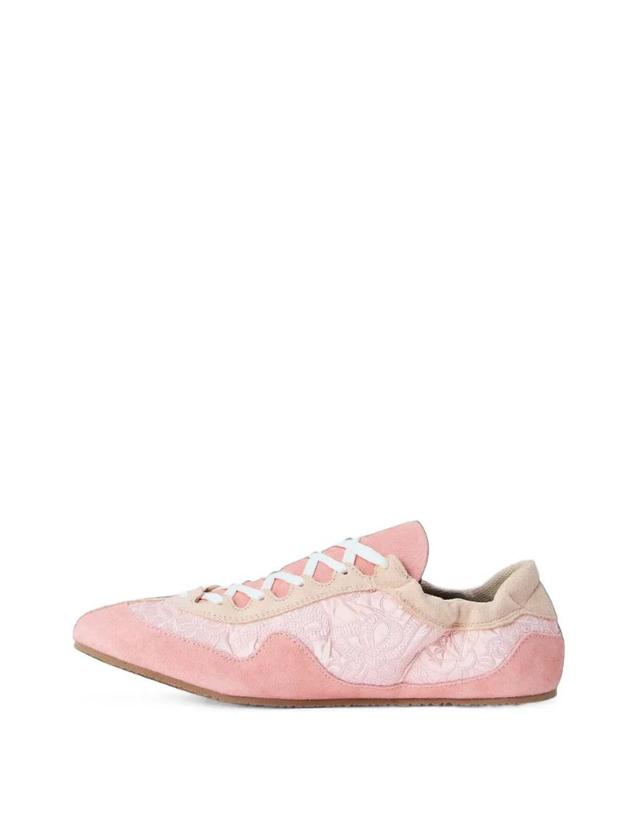 세실리에 반센 [해외직구] 26 FW 세실리에 반센 Blaise Soft embroidered suede sneakers 226FTW30002CBBLAISESOFTSNEAKERS TP459412412 착용컷